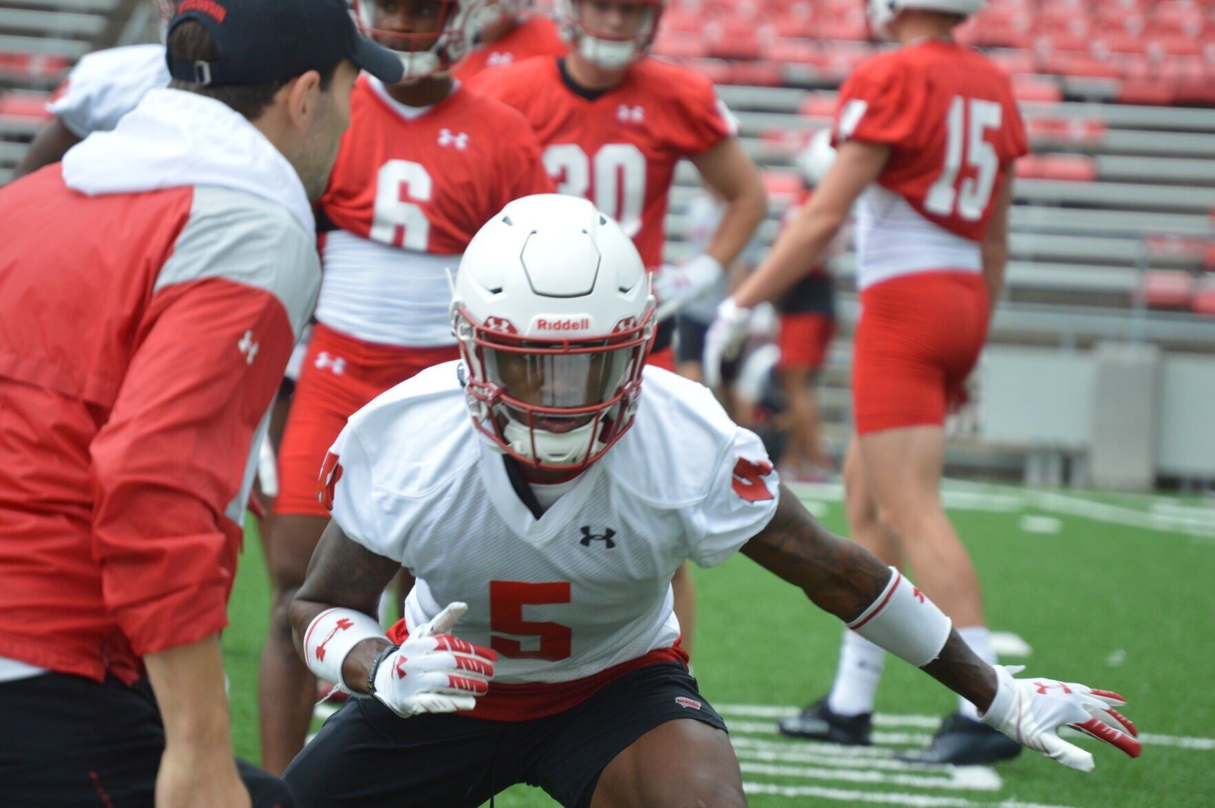 Wisconsin cornerback Cedrick Dort Jr.